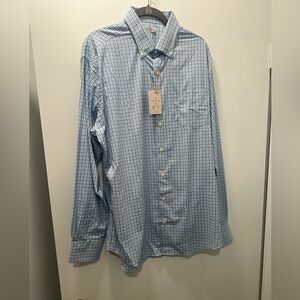 Peter Millar Long Sleeved Polo, Large